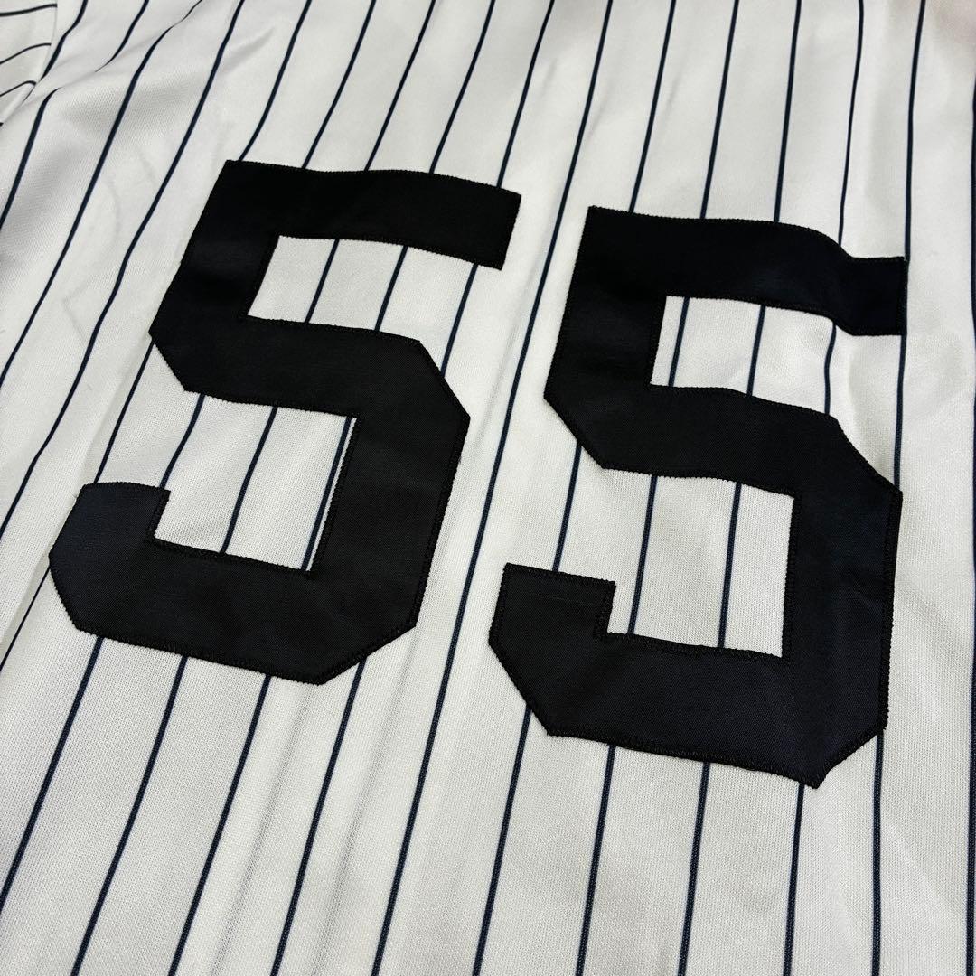 【未使用】マジェスティック 松井秀喜 #55 ヤンキース ユニフォーム L