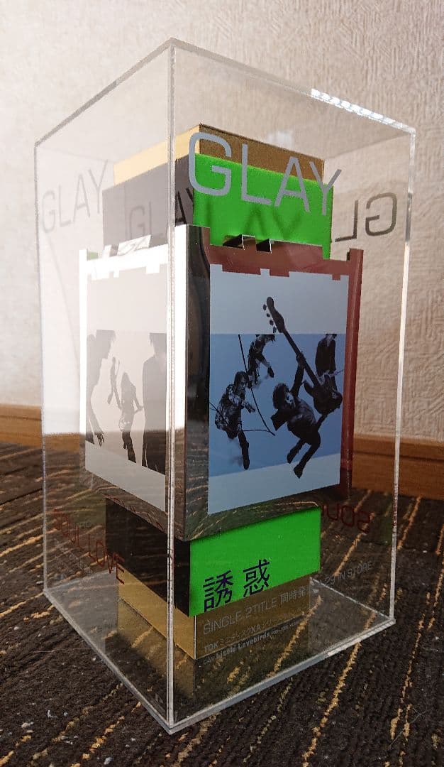 【激レア】GLAY グレイ 誘惑 SOULLOVE 販売促進 アクリルオブジェ
