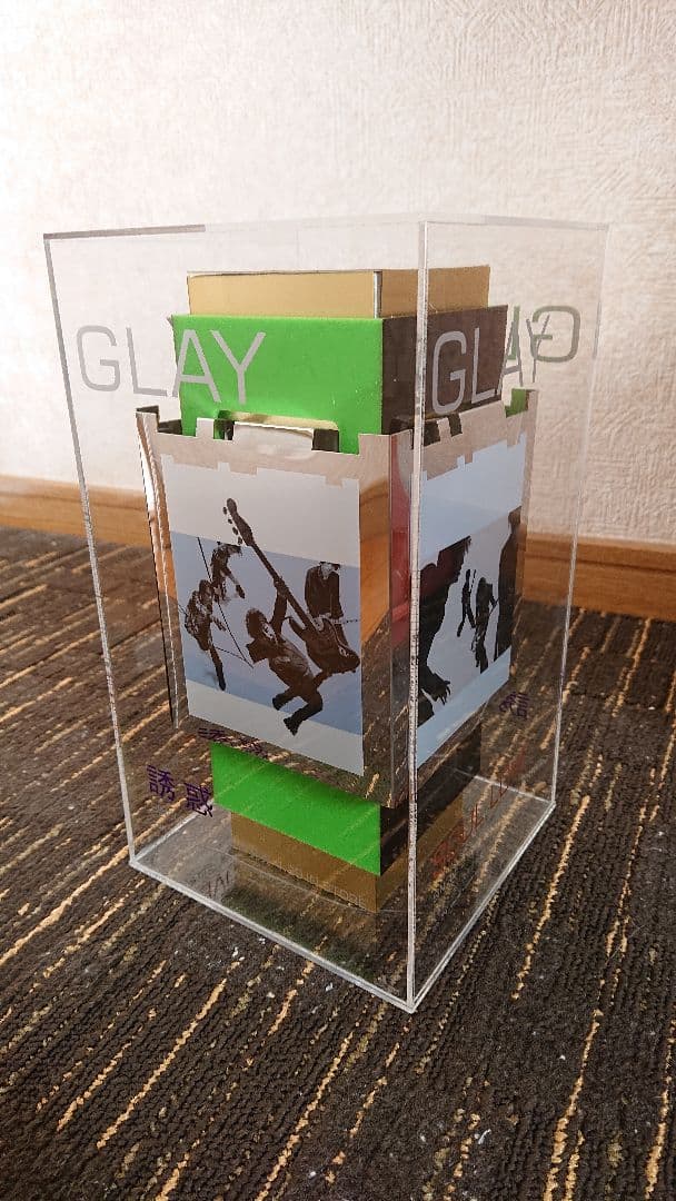 【激レア】GLAY グレイ 誘惑 SOULLOVE 販売促進 アクリルオブジェ