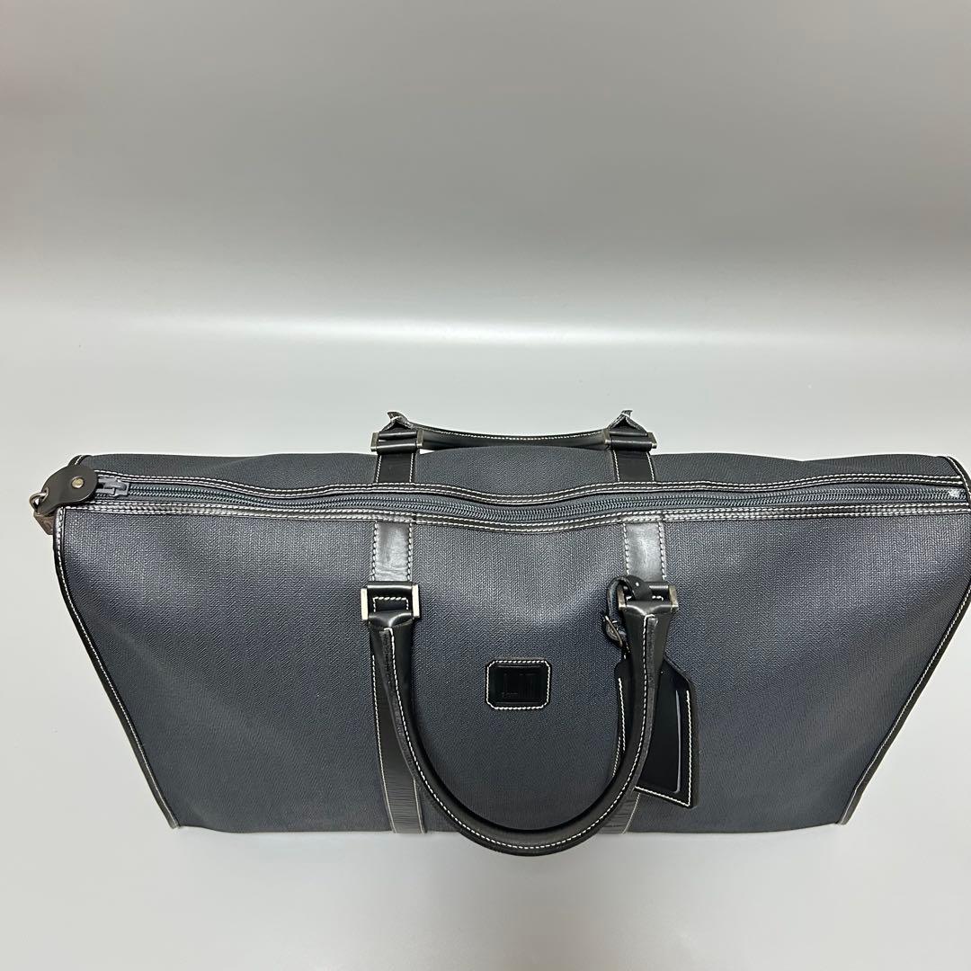 dunhillダンヒル ボストンバッグ ハンドバッグ トラベルバッグ ブラック