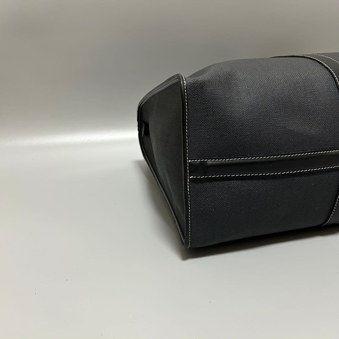 dunhillダンヒル ボストンバッグ ハンドバッグ トラベルバッグ ブラック