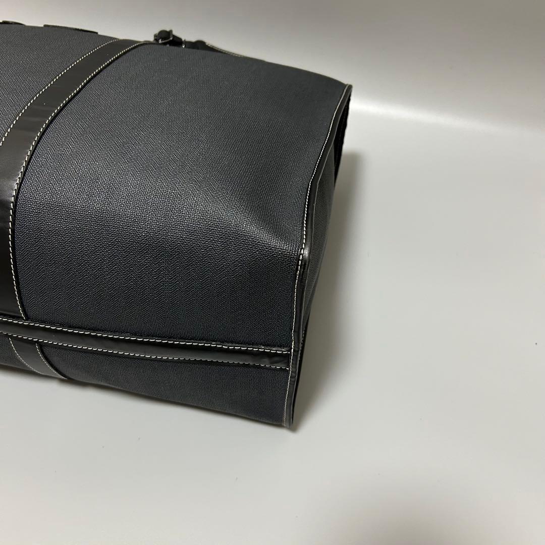 dunhillダンヒル ボストンバッグ ハンドバッグ トラベルバッグ ブラック