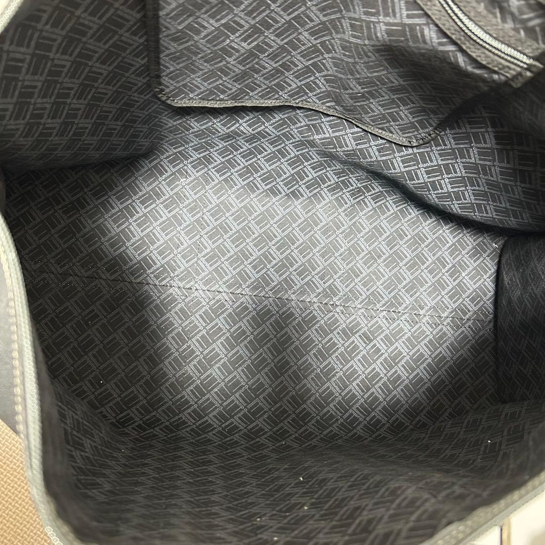 dunhillダンヒル ボストンバッグ ハンドバッグ トラベルバッグ ブラック