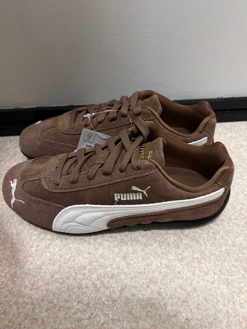 プーマ スピードキャット OG オートコーヒー/フロステッドアイボリー　23cm