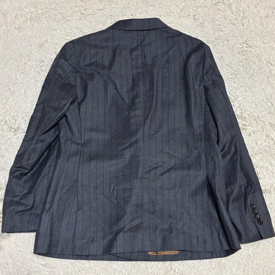 SUIT SELECT marzotto super100's グレー ダブル