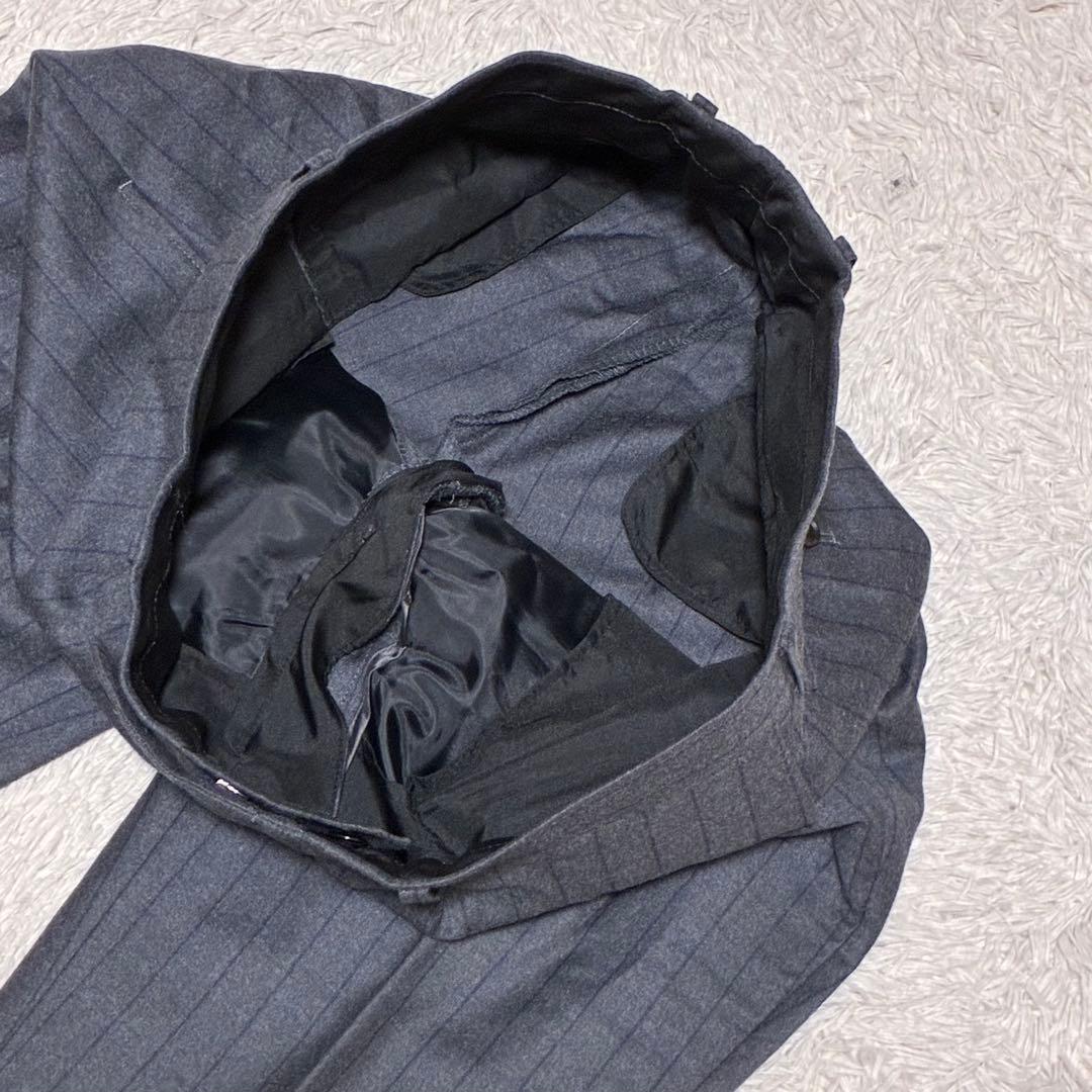 SUIT SELECT marzotto super100's グレー ダブル