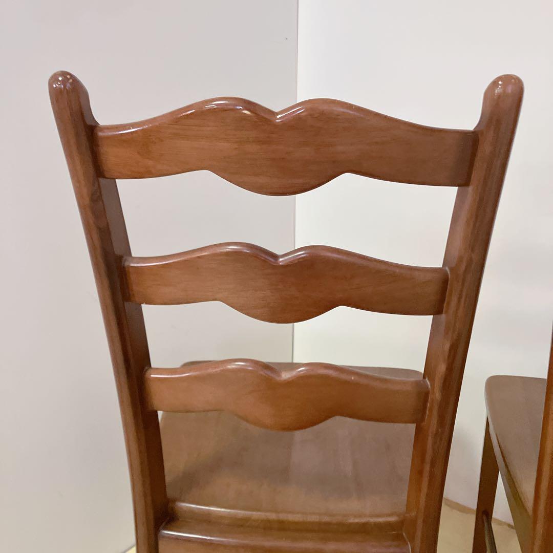 マルニ MARUNI Flandre House 木製ダイニングチェア2脚　①