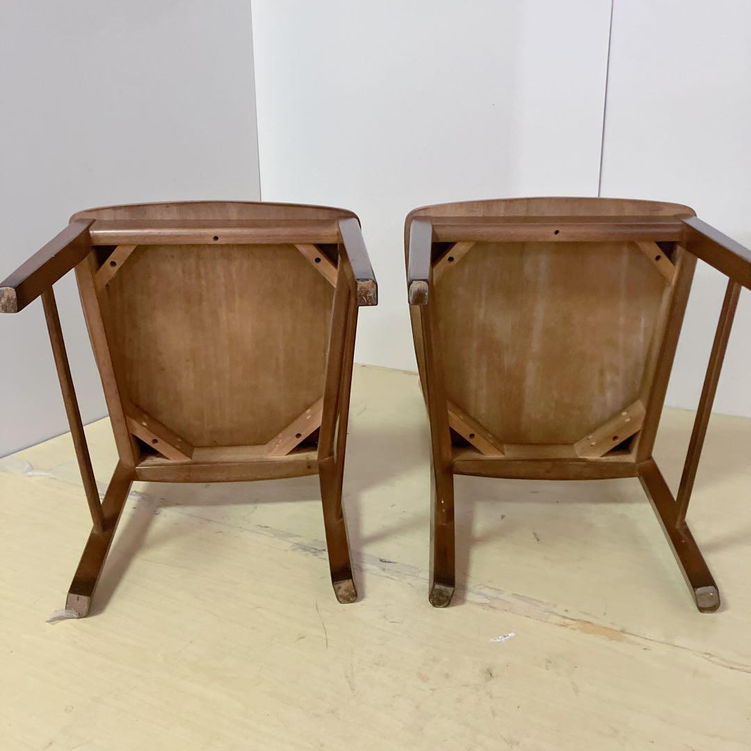 マルニ MARUNI Flandre House 木製ダイニングチェア2脚　①