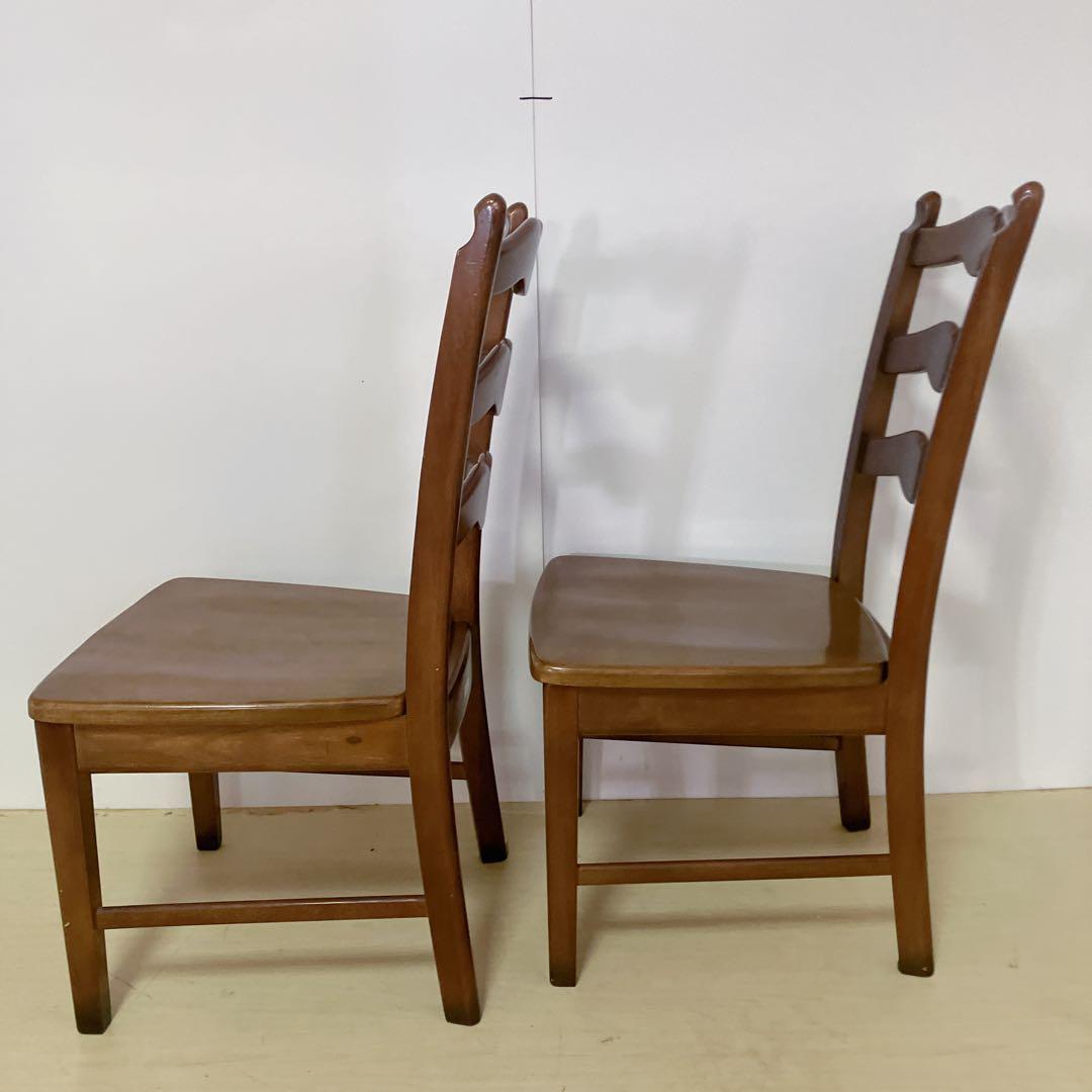 マルニ MARUNI Flandre House 木製ダイニングチェア2脚　①