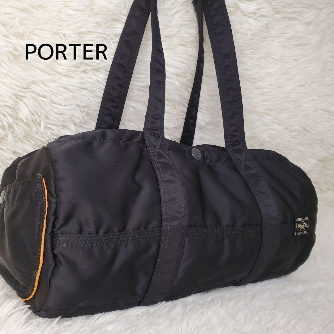 【極美品】PORTER タンカー ダッフルバッグ Lサイズ ブラック 希少