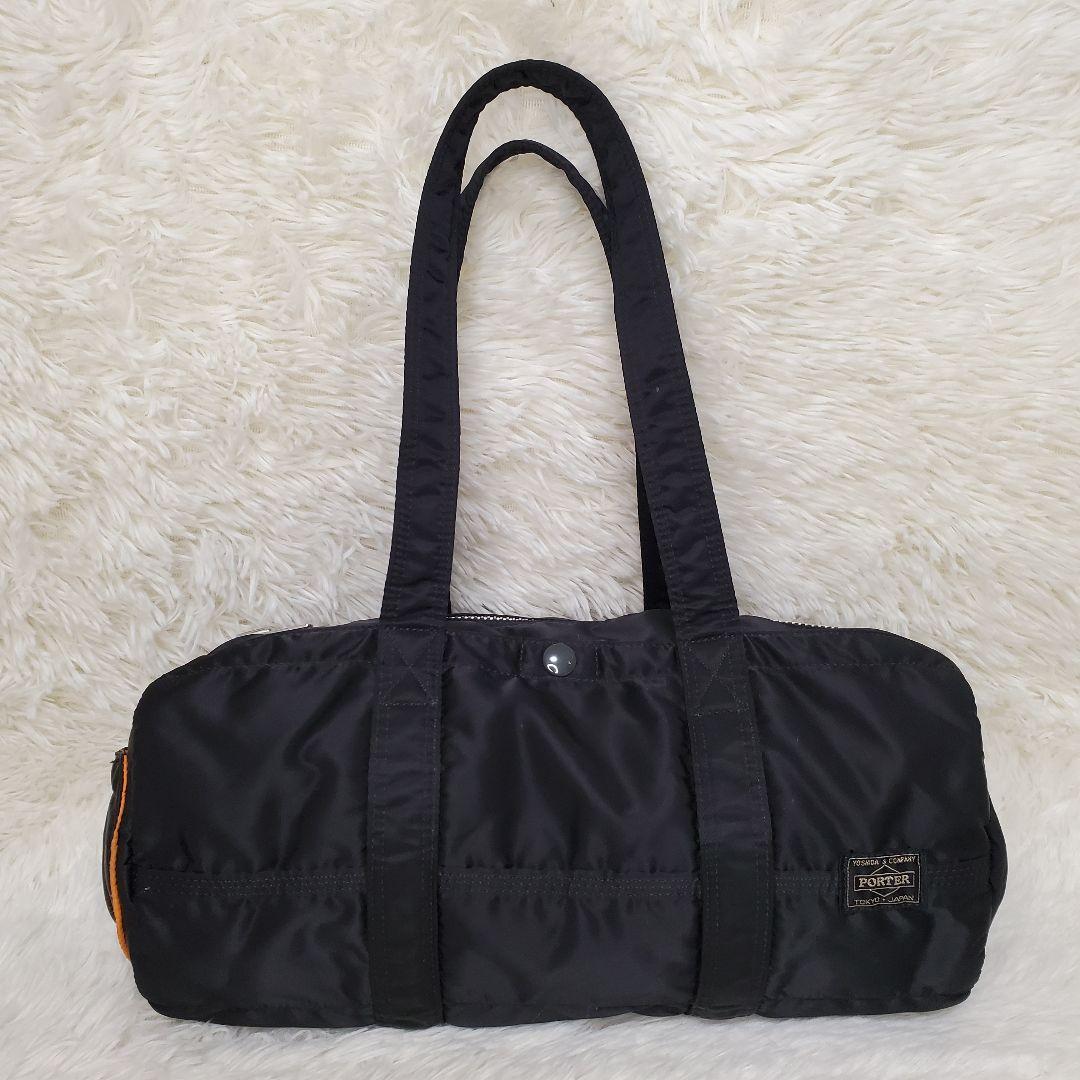 【極美品】PORTER タンカー ダッフルバッグ Lサイズ ブラック 希少