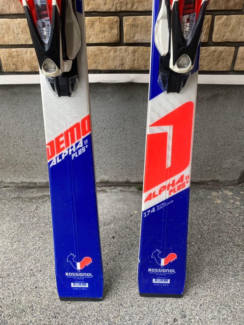 スキー ROSSIGNOL DEMO ALPHA PLUS 174cm