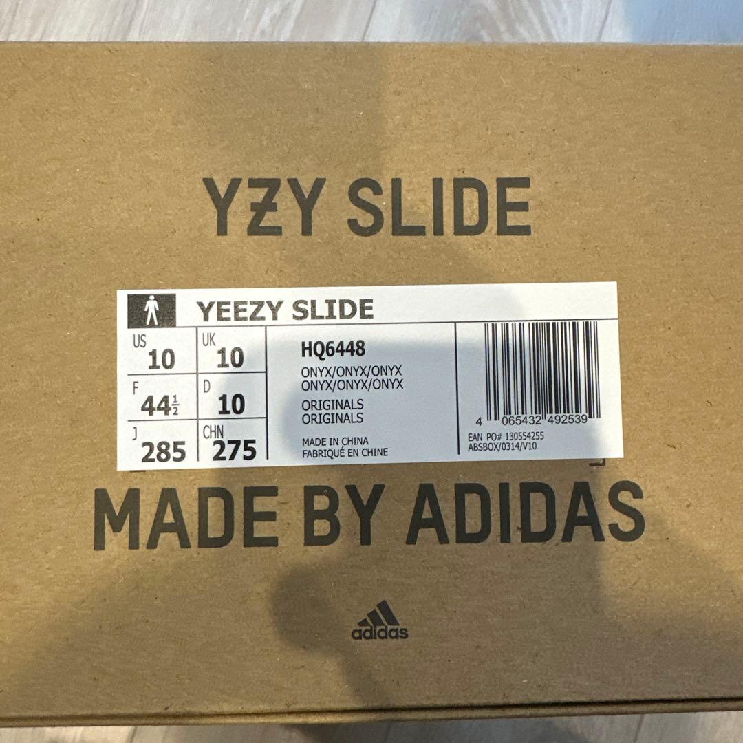adidas YEEZY SLIDE “Onyx” ブラック 28.5cm