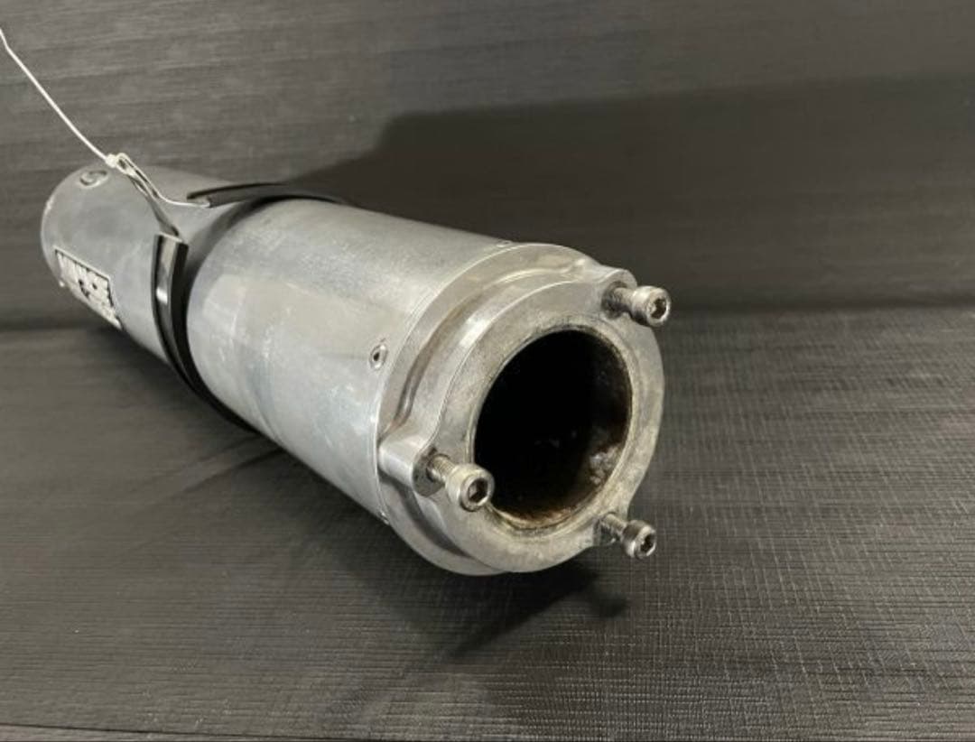 「最終値下げ」月木レーシング製 スリップオンマフラー　ZRX1100