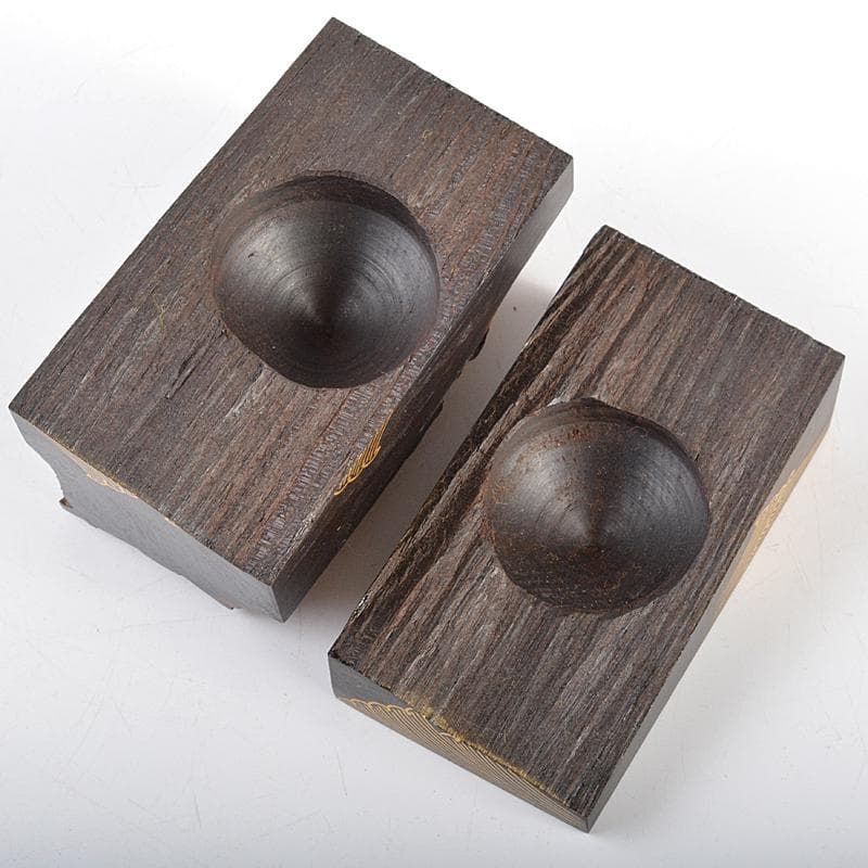 HOLIDAY 道場宗廣作　名取川　波蒔絵　埋木香合　共箱　M　R5301