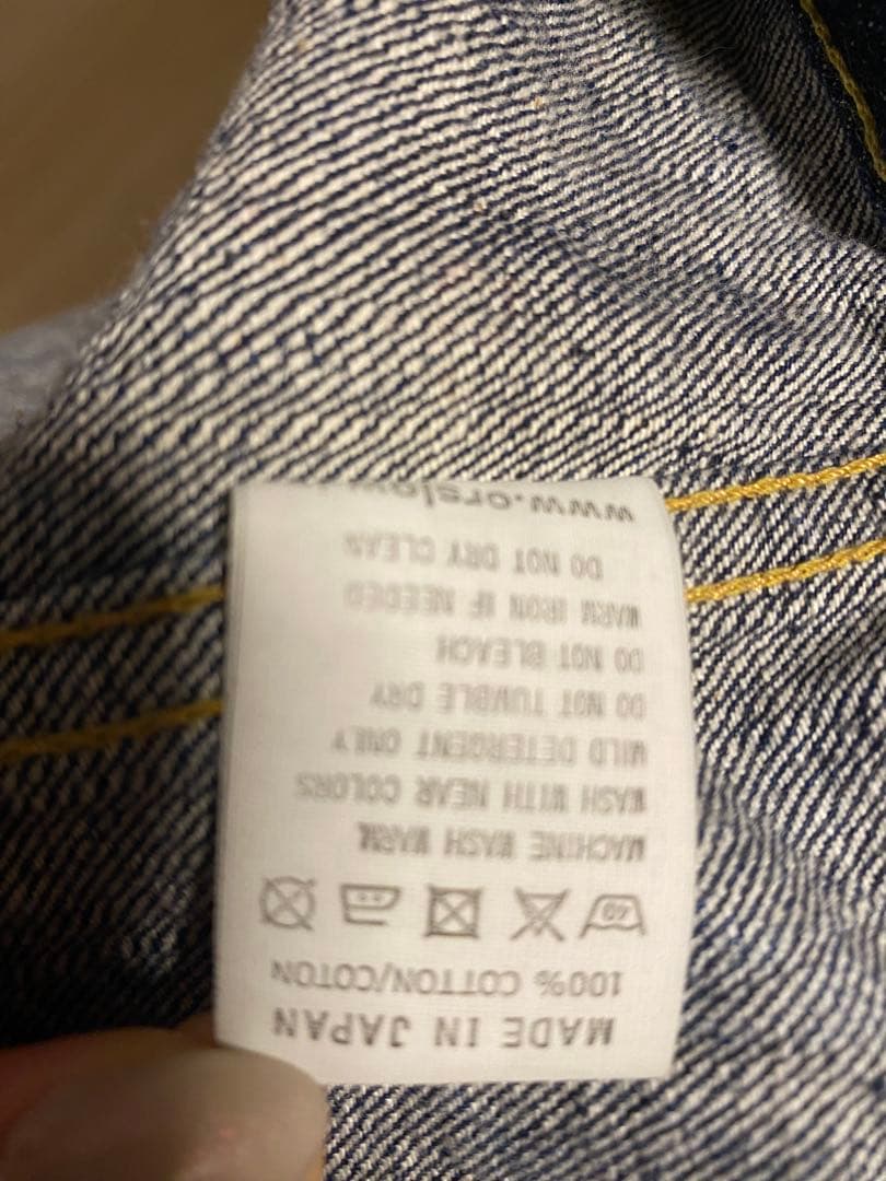 オアスロウ orslow デニムジャケット　1st M