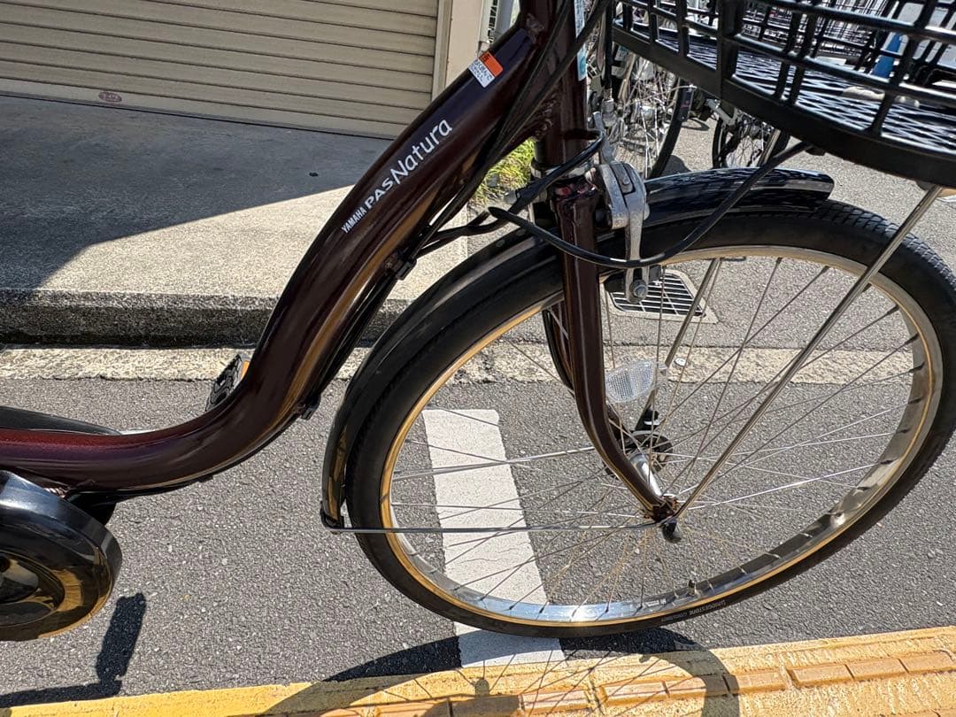 中古YAMAHA電動アシスト自転車　15.4Ah 大阪　030番