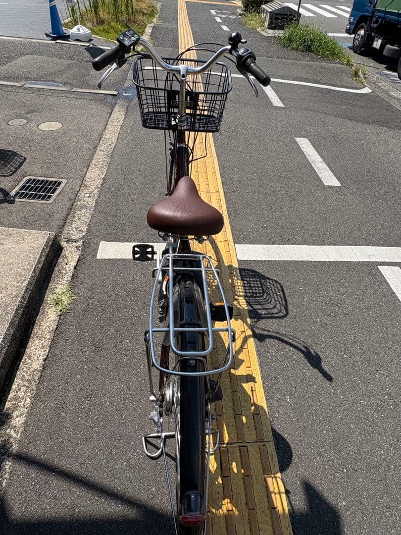 中古YAMAHA電動アシスト自転車　15.4Ah 大阪　030番