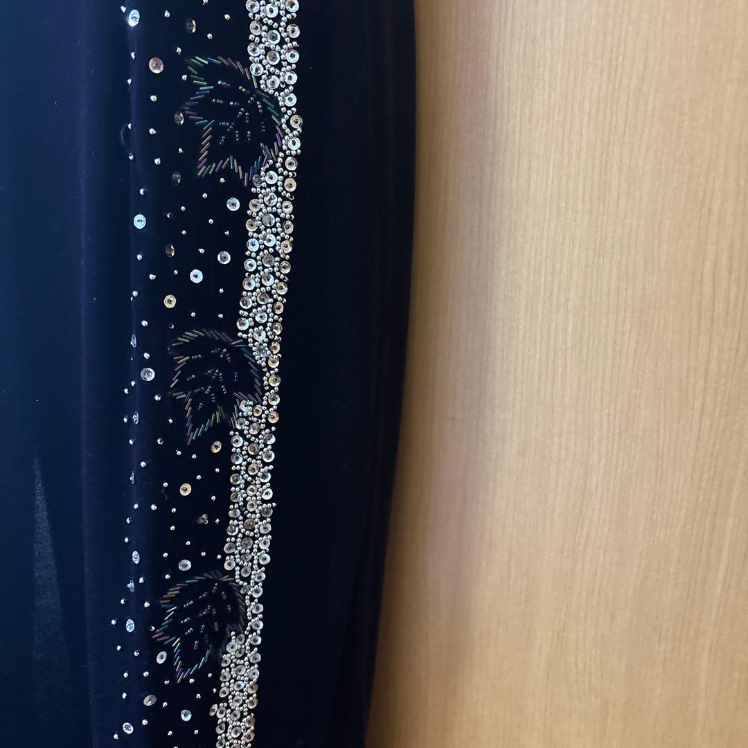 紫色チャイナドレス