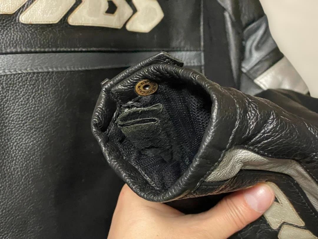 SPIDI レザー ジャケット サイズ50 革部分には傷が無く極めて健全な状態