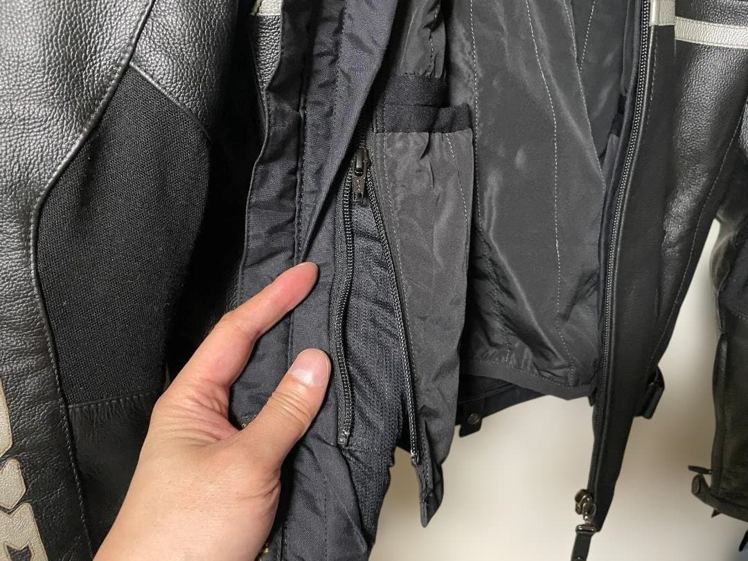 SPIDI レザー ジャケット サイズ50 革部分には傷が無く極めて健全な状態