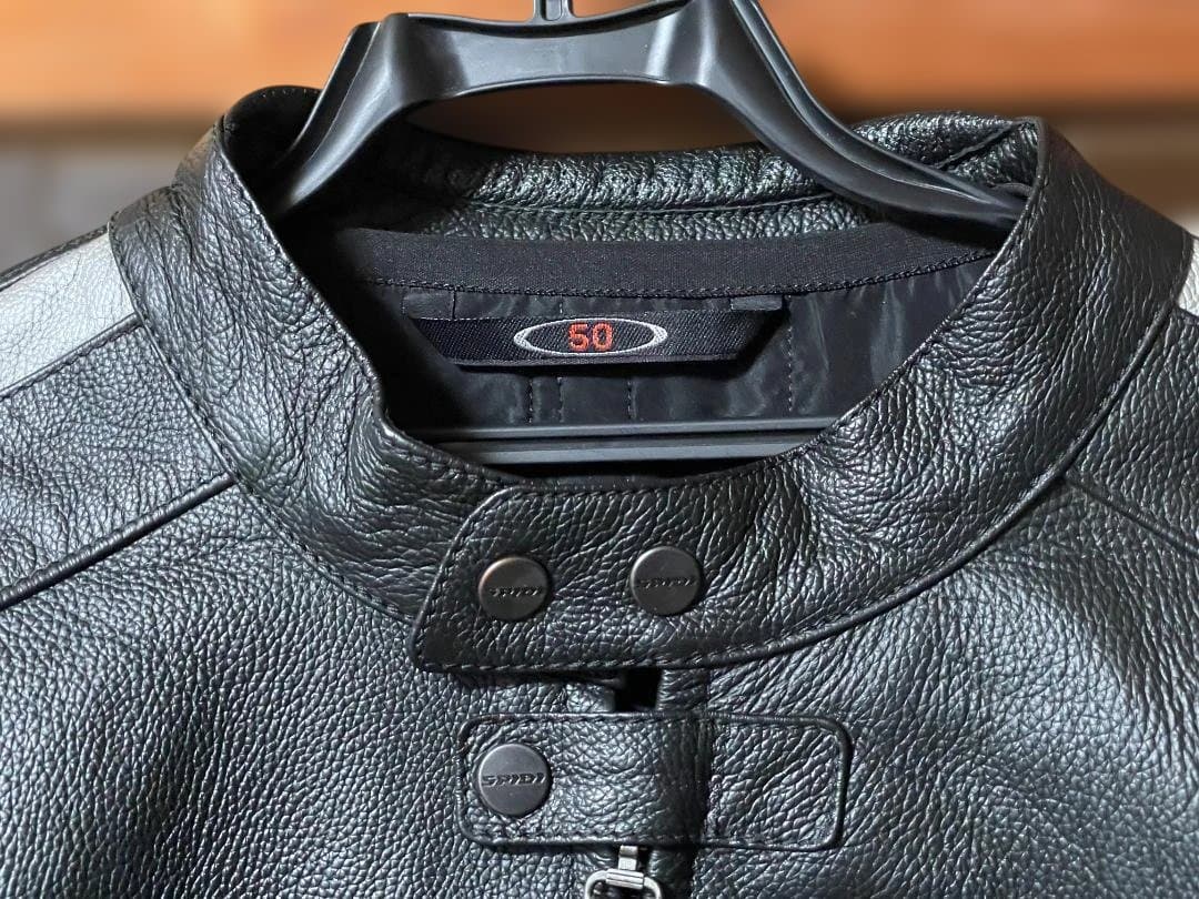 SPIDI レザー ジャケット サイズ50 革部分には傷が無く極めて健全な状態