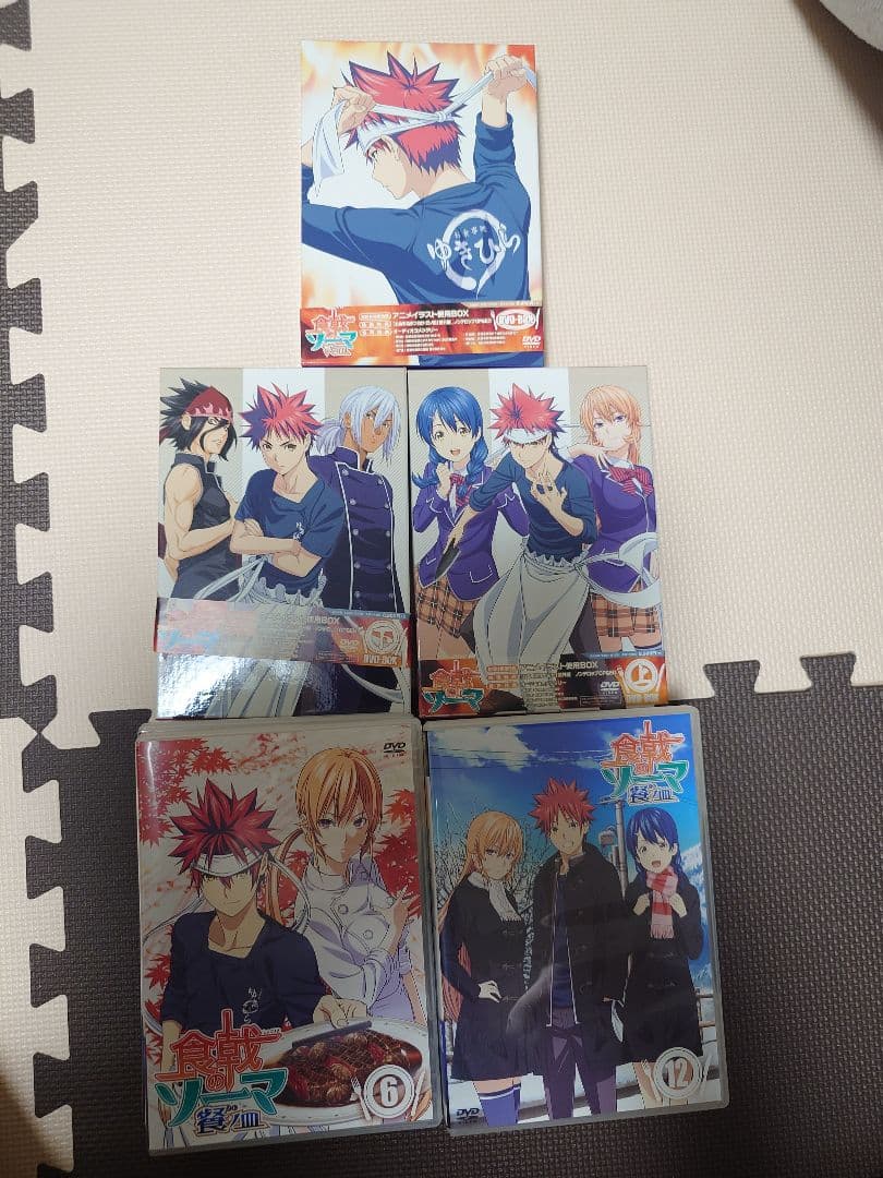 食戟のソーマ DVD セット 1期 2期 3期