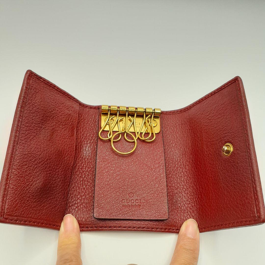 niko様★GUCCI　グッチ　バンブー　６連キーケース