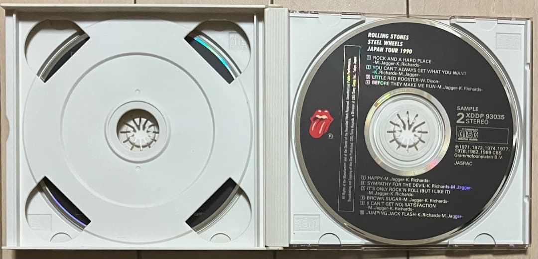 洋楽 Rolling Stones / STEEL WHEELS JAPAN TOUR