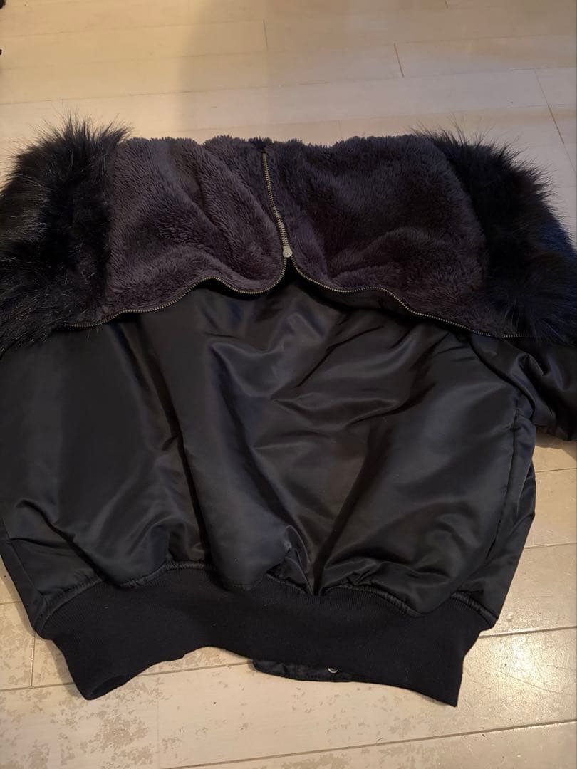 【一点物】【格安セール】MA-1 ファージャケットy2k ファー N-2B