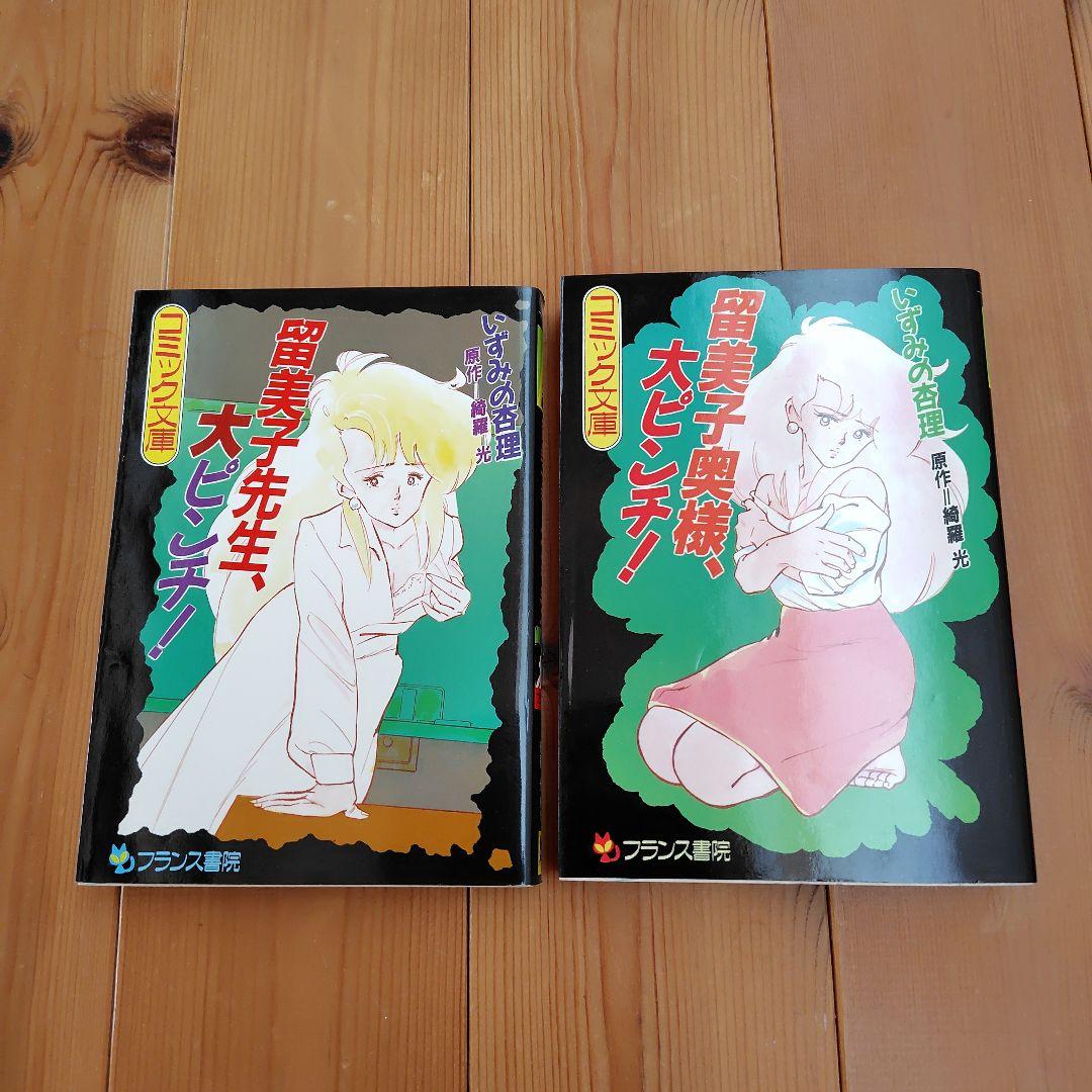 希少 留美子先生大ピンチ！留美子奥様大ピンチフランス書院コミック文庫