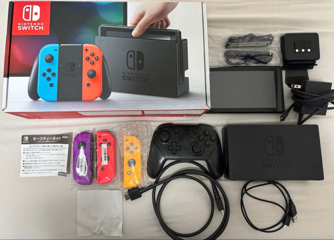 Nintendo Switch 本体セット+プロコン+冷却ファン