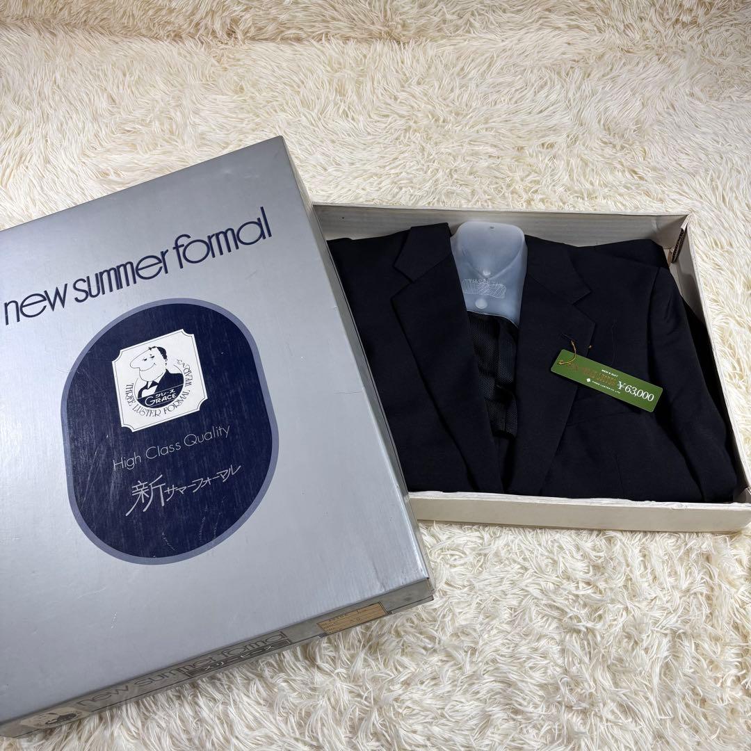 ✨未使用✨THREE LUSTER 3ピース モヘア混A5 170-94-82