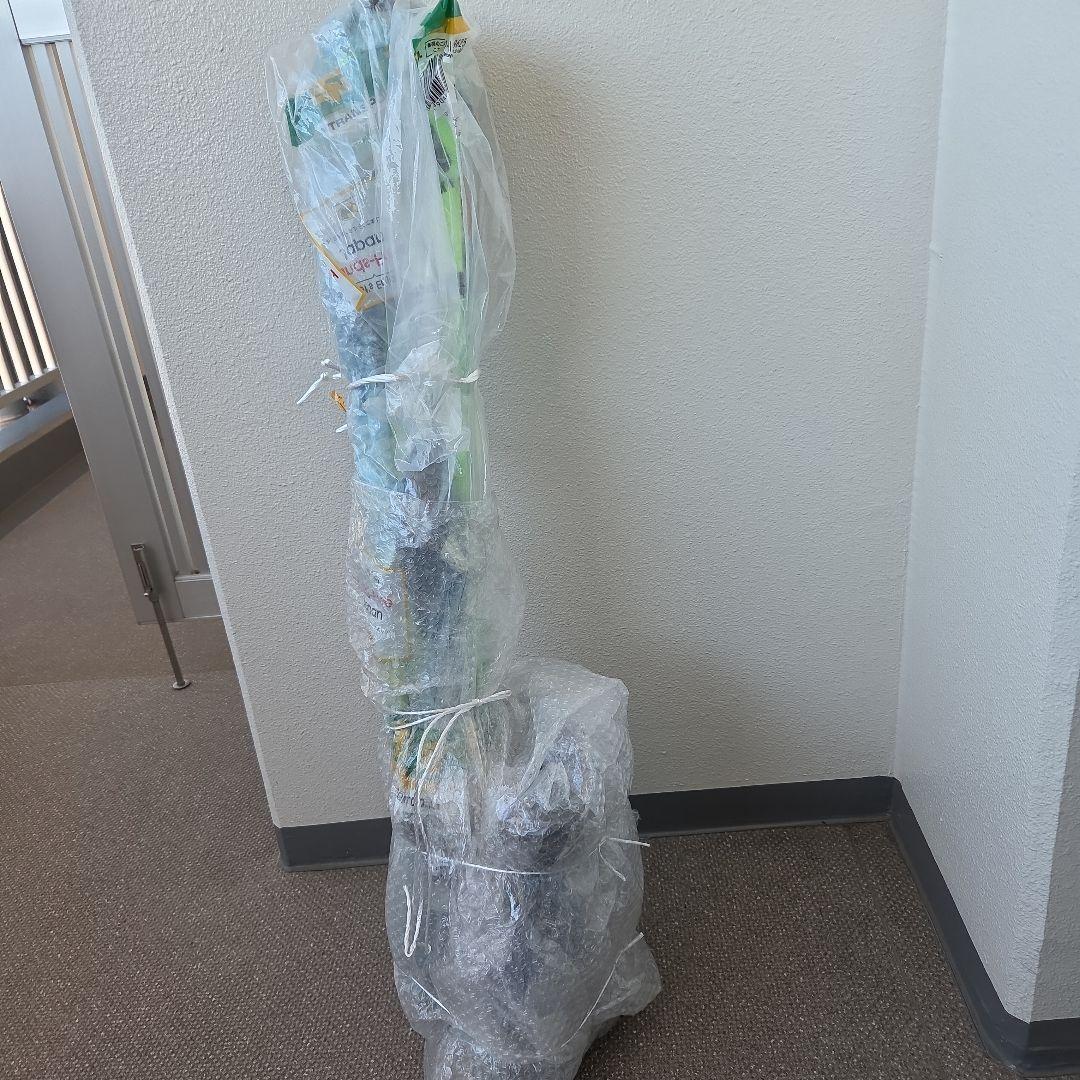 SALOMONスキーセット 100cm ネオンイエロー　ブーツ20㎝