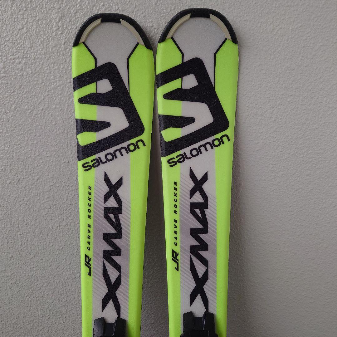 SALOMONスキーセット 100cm ネオンイエロー　ブーツ20㎝