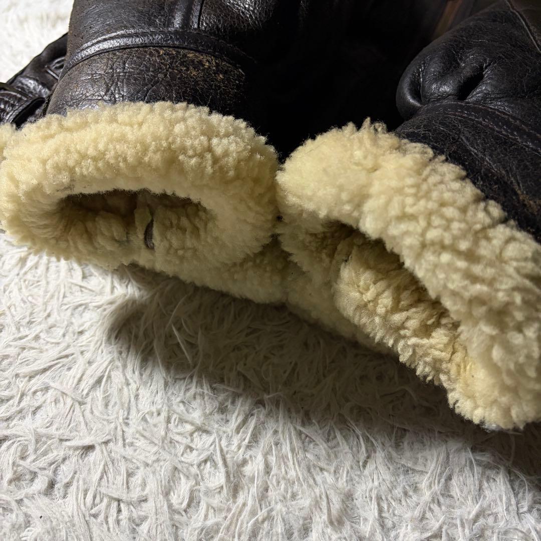 B*E様 【雰囲気抜群】AVIREX フライトジャケット　B-3 大戦モデル　羊