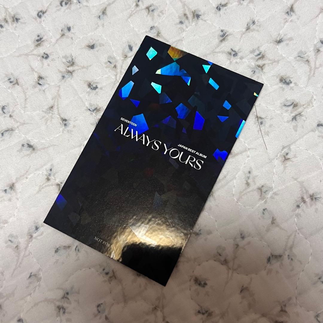 seventeen ジョンハン トレカ ラキドロ HMV ALWAYSYOURS
