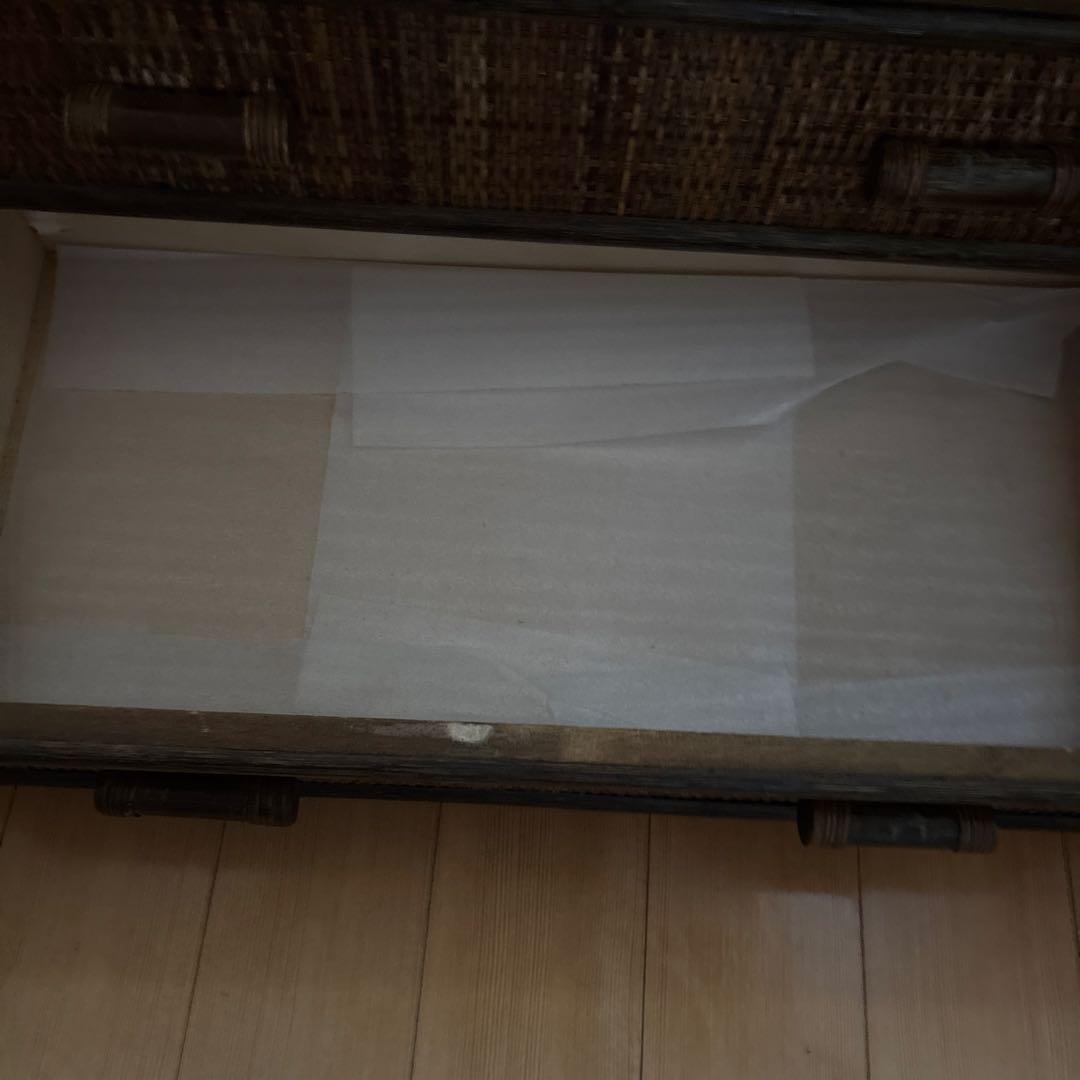 ヴィンテージ　ラタン　チェスト