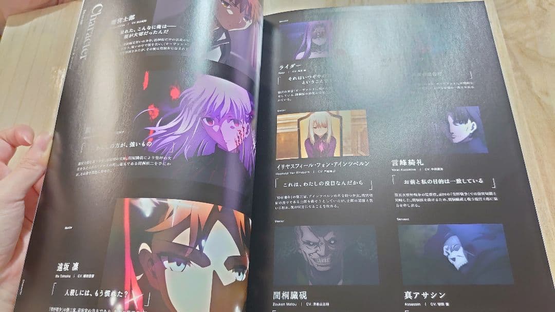 劇場版 Fate heaven's feel HF パンフレット 豪華版 3冊