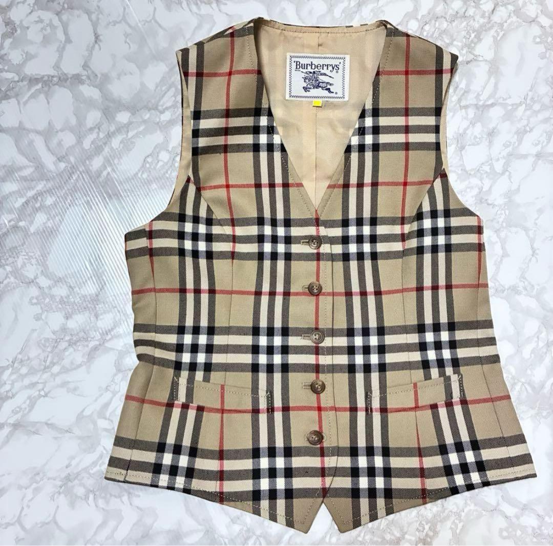 Burberrys バーバリーズベスト ノバチェック ベージュ