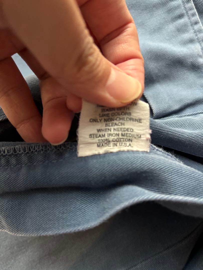 【90s 初期タグ】POLORALPHLAUREN チノ　madeinusa