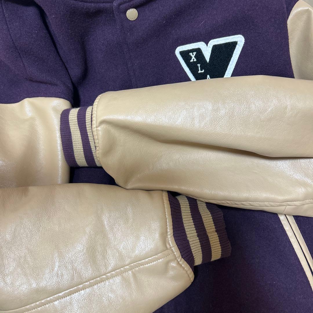 XLARGE スタジャン パープル Lサイズ