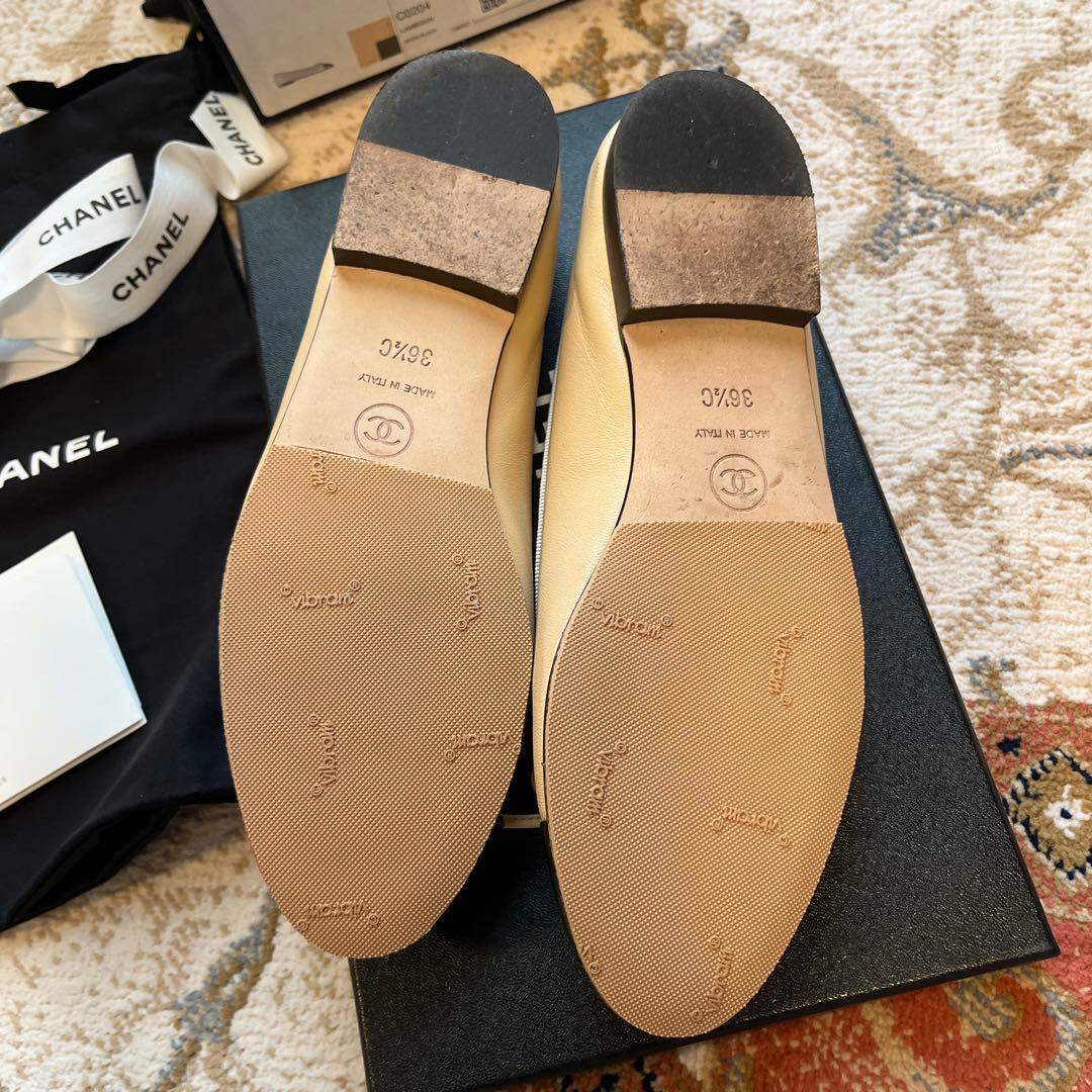 CHANELバレエシューズ美品