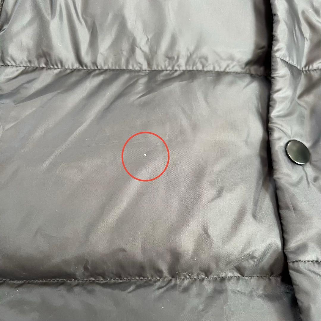 ナイキ　ダウンベンチコート　ブラック/ゴールド　M