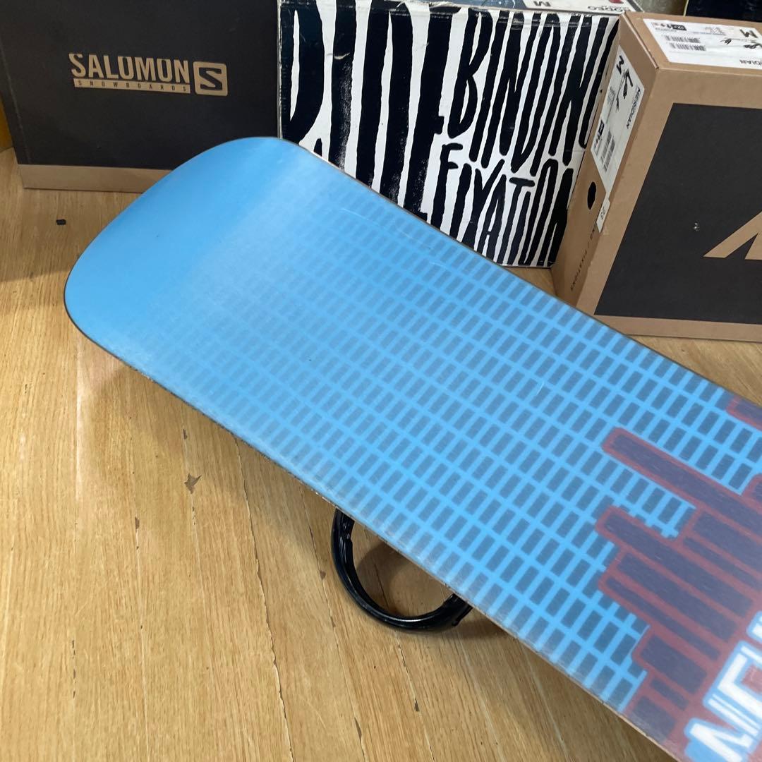 BURTON×FLUX　バートン　フラックスバインディング付スノーボードセット