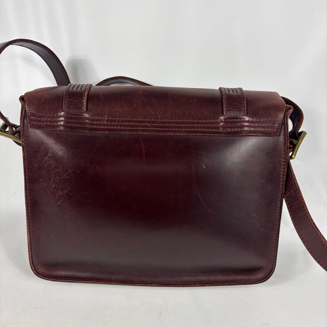 Dr. Martens 11インチ レザー サッチェル ショルダーバッグ 肩掛け