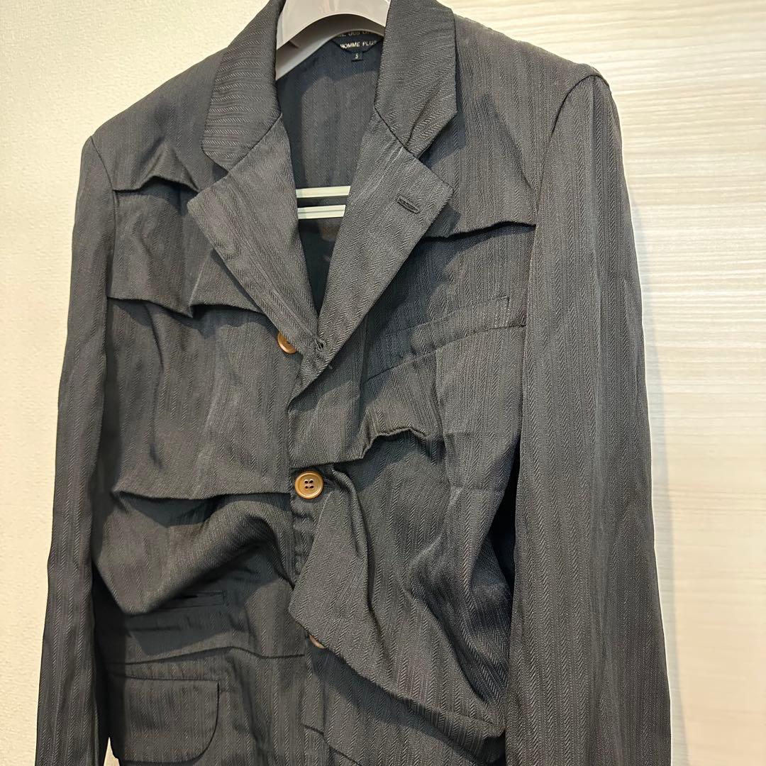 COMME des GARCONS 19ss 横タックジャケット S