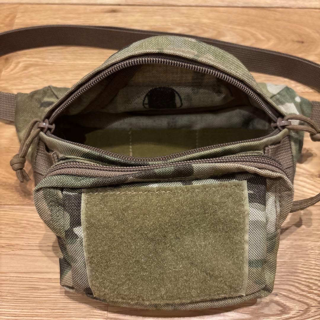 青空商会 マルチカム ウエストポーチ　AOSE キャンプ