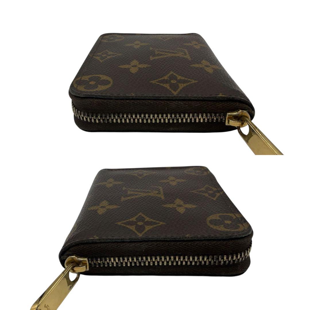 ☆☆ ルイヴィトン　パース　ラウンドファスナー　モノグラム　ブラウン