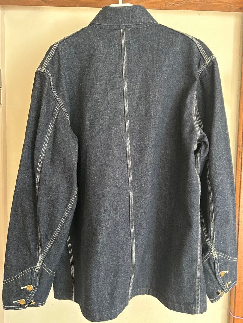 極美品　lee ダンガリーズ　カバーオール　ロコジャケット　Lサイズ